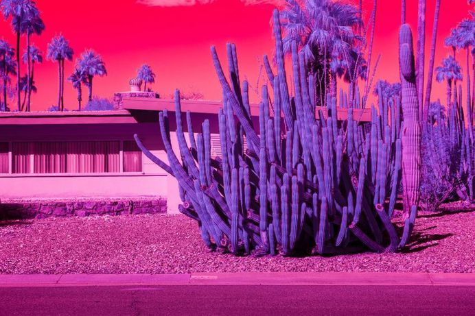 Infra Realism: Hypercolour Photos of California by Kate Ballis