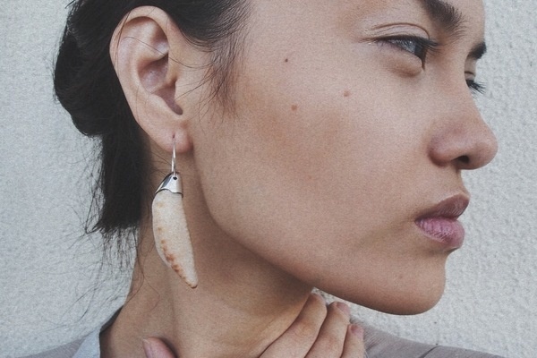 ZLABA #woman #earring #zlaba #jewelry #coral