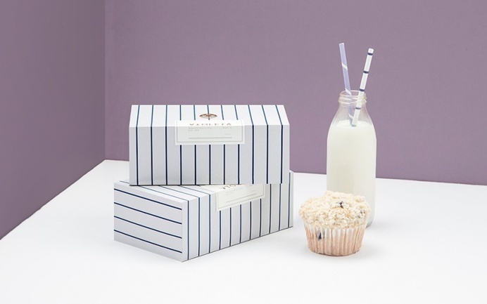 Branding: VIOLETA Argentinian Bakery - JOQUZ #bakery #branding #packaging #design #graphic #foil