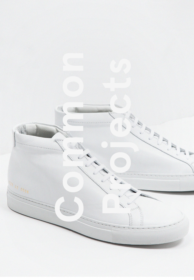 Common Projects #typography