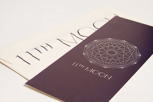+Tadeu Magalhães+ 11th Moon Branding #geometric #360 #shape #angles #moon