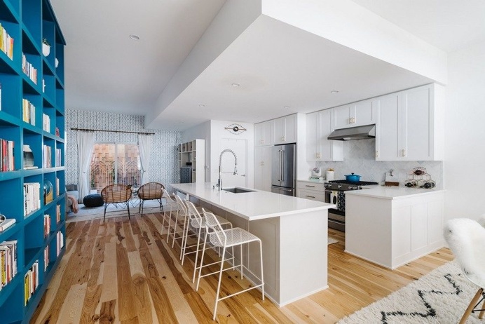 Contemporary Farmhouse Featuring Scandinavian Design and Bohemian Accents 8