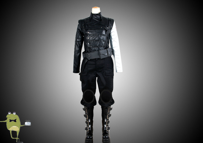 Captain America Bucky Barnes Winter Soldier Cosplay Costume Sale #costume #soldier #cosplay #sale #winter
