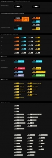 DR Radio - Strategy & Visual Identity #logo #lockup #guidelines #branding
