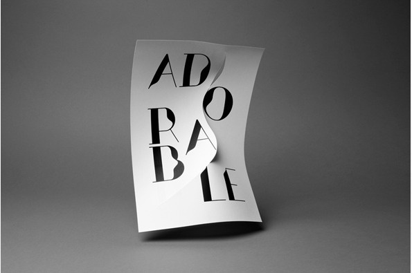 It's Nice That : Paris studio Akatre absolutely nail how to show off their typography talents #typography