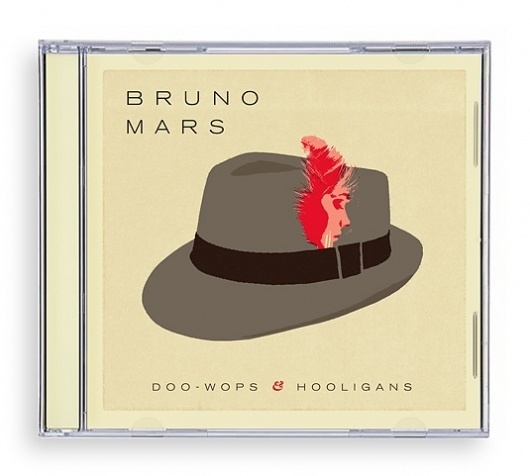 Bruno Mars : Oliver Munday Graphic Design #music #cover #illustration