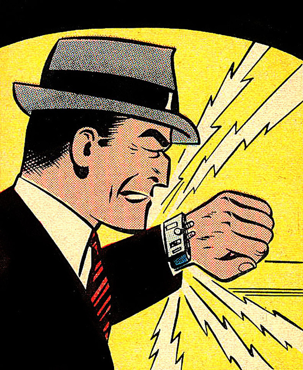 ... lightning bolt app ! | Flickr Photo Sharing! #comic #tracy #illustration #dick