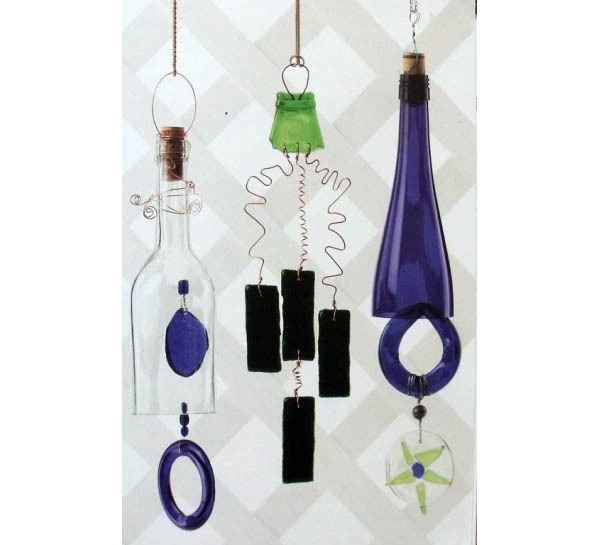 Homemade Wine Bottle Crafts #diy #craft #wine #bottle