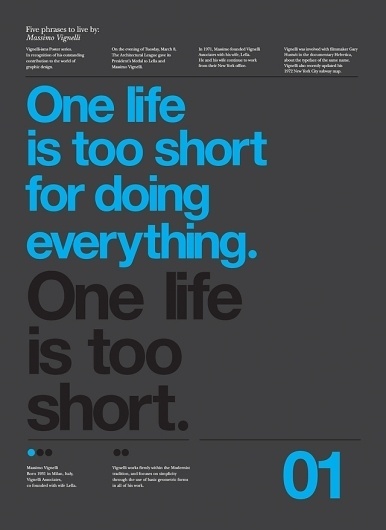 Anthony Neil Dart #design #vignelli
