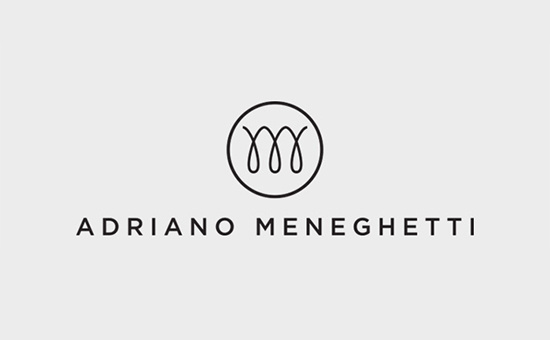 Adriano Meneghetti logo designed by OfficeMilano #logo design