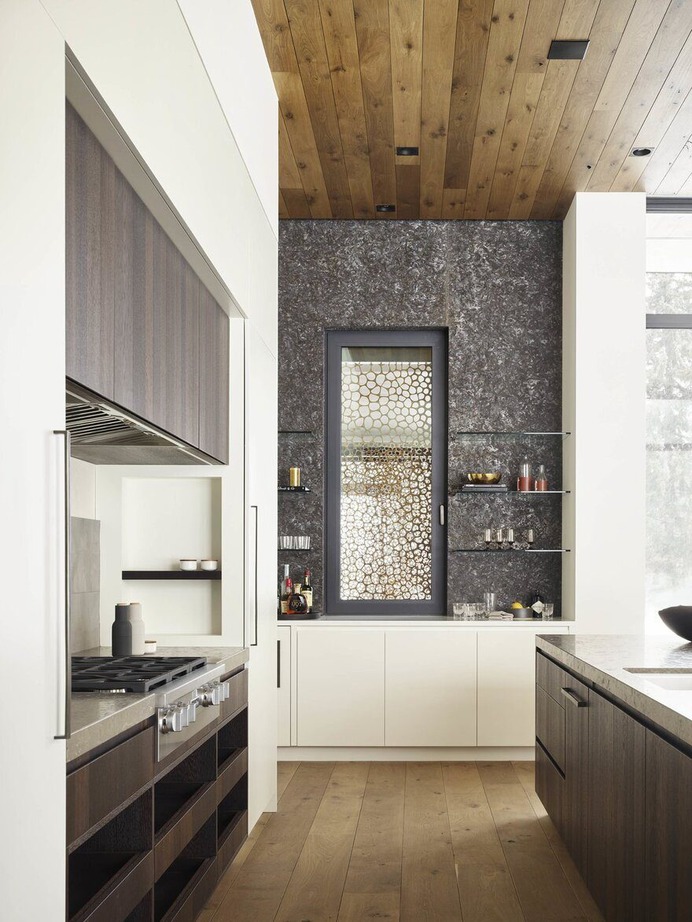 kitchen, Queen's Lane Pavilion / Carney Logan Burke Architects