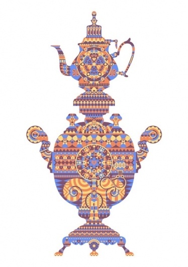 Samovar - Society6 #samovar #shapes #geometric #poster
