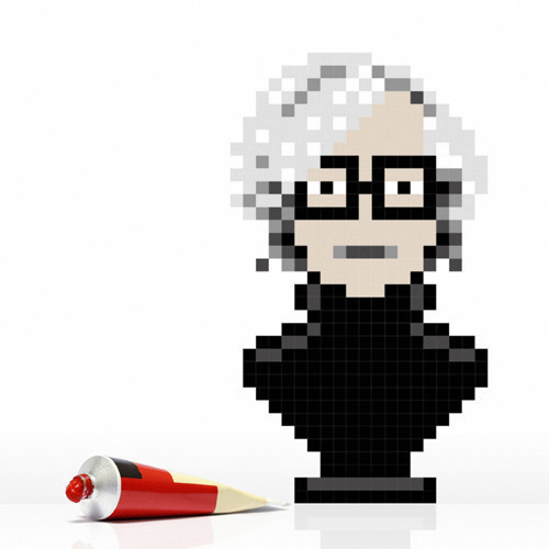 Puxxle · Andy #andy #puxxle #decor #puzzle #pixel #bust #wall #art #decoration #8bit