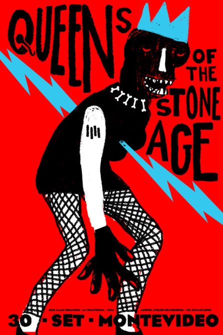 QOTSA by Atolón de Mororoa #poster #atolon #QOTSA