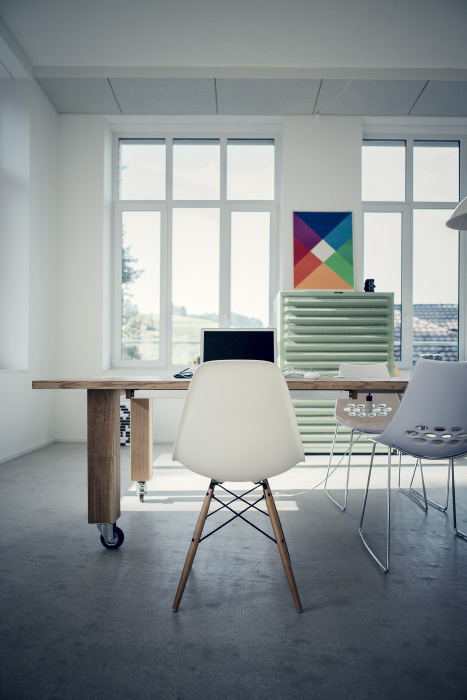 Workstation #interior #max #loft #swiss #chair #bill #design #architecture #studio #poster #table #eames