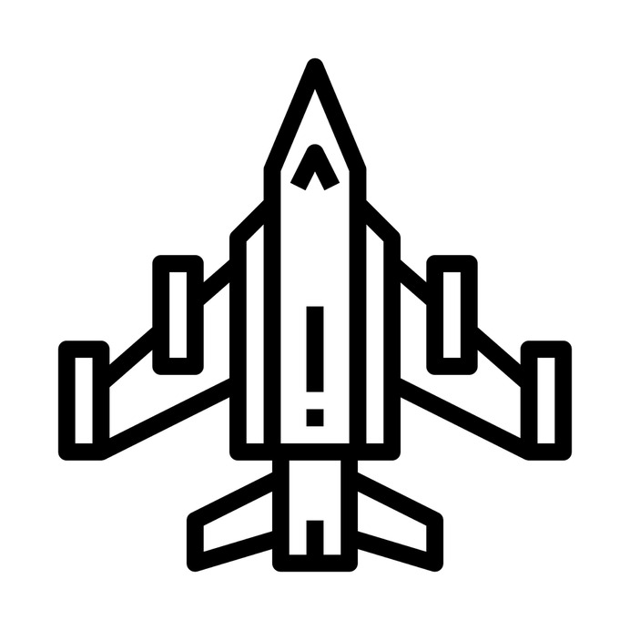 See more icon inspiration related to fighter, jet, jet plane, fighter plane, fighter jet, transportation, airplane, plane and transport on Flaticon.