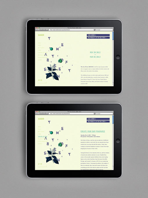 MichelleWang_ArtofScent_02 #design #graphic #web #typography