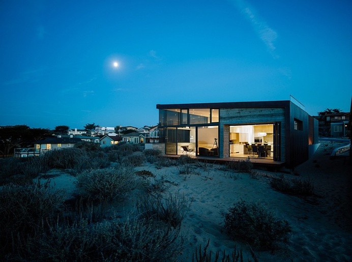 Monterey Beach House by Sagan Piechota Architecture