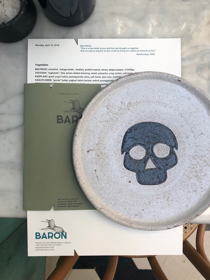 Baron restaurant identity - Mindsparkle Mag 1 / One over brand design studio designed Baron restaurant identity. #logo #packaging #identity #branding #design #color #photography #graphic #design #gallery #blog #project #mindsparkle #mag #beautiful #portfolio #designer