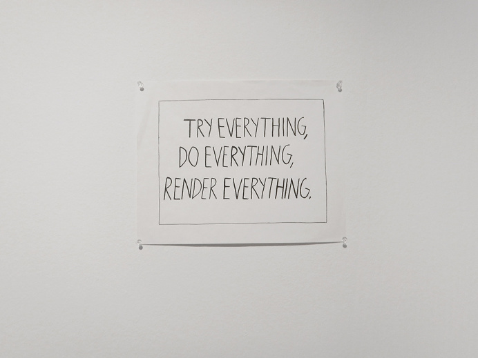 everything /Raymond Pettibon Bonnefanten Museum Maastricht (NL) PHOTOGRAPHIE © [ catrin mackowski ]