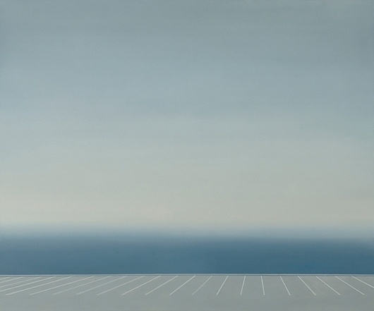 Jake Longstreth | EMPTY KINGDOM You are Here, We are Everywhere #fog #water #sea #longstreth #painting