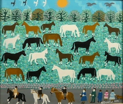 mieke willems #naive #illustration #outsider #painting