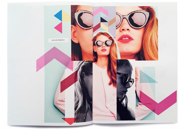 StudioThomson – Preen Eyewear SS14 #layout #design #collage