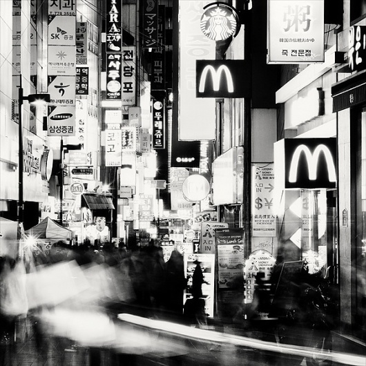 South Korea on the Behance Network #photography #blackwhite #korea #south