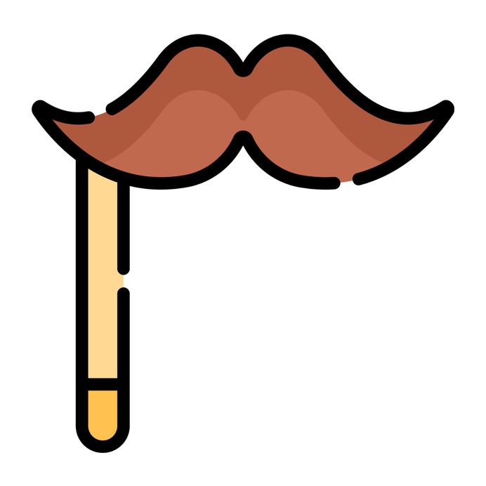 See more icon inspiration related to miscellaneous, facial hair, carnival, costume, moustache and party on Flaticon.