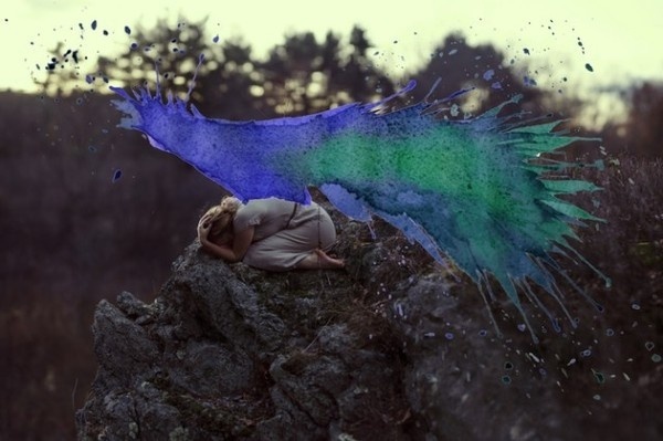 Mixed Media Paintings by Aliza Razell #illustration #art #paintings
