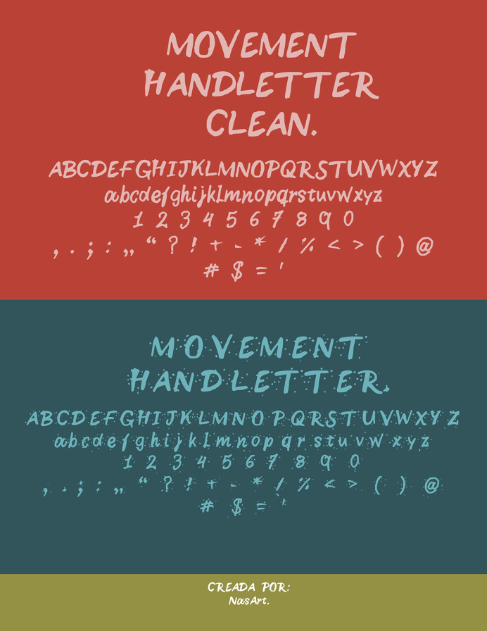 Movement Handletter - by:nasart on Behance