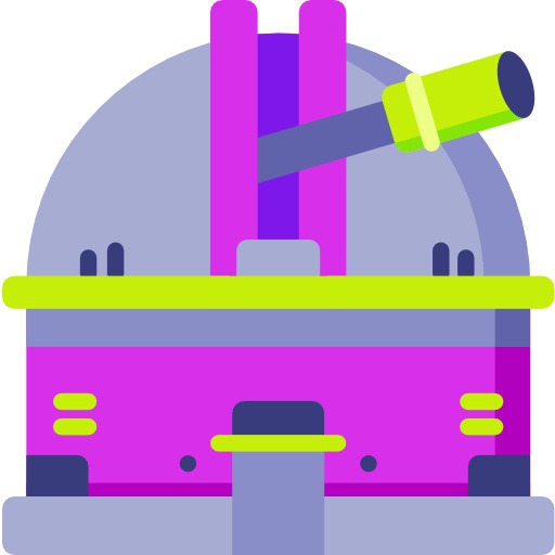 See more icon inspiration related to space, architecture and city, observatory, miscellaneous, science icons, architecture, telescope, astronomy, astrology, universe, galaxy, education, buildings, building, planet, science, stars, star, nature and technology on Flaticon.