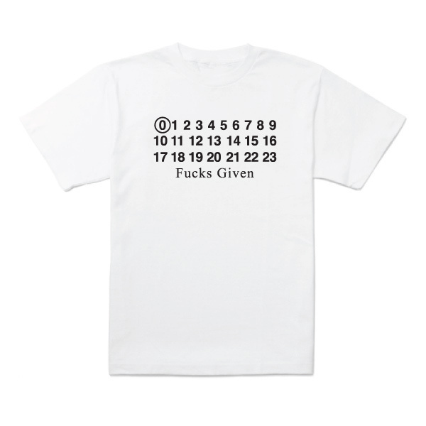 Image of ZERO FUCKS #zerofucks #kanye #city #ftw #music #shirt #streetwear #york #hypebeast #rap #margiela #new