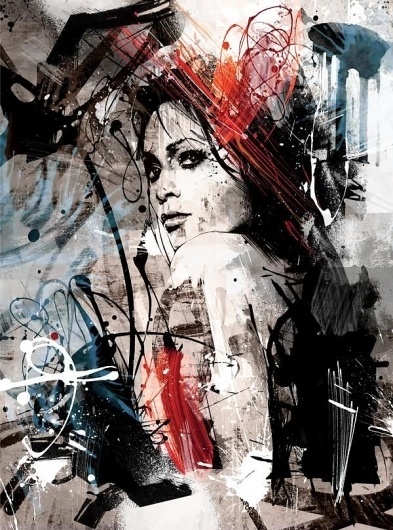 37 » Design You Trust – Design and Beyond! #painting #art #girl
