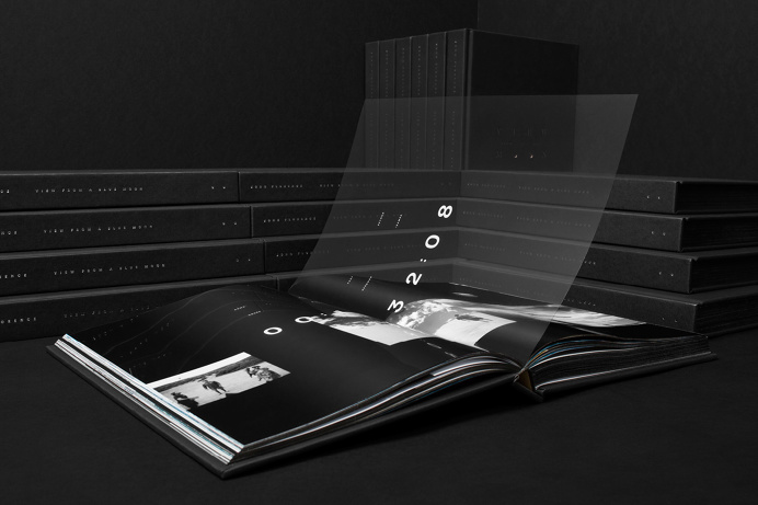 View From A Blue Moon Book on Behance