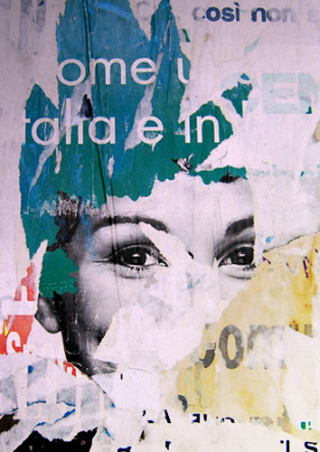 Marina Tercelan #grunge #print #advertising #wall #street #collage #paper