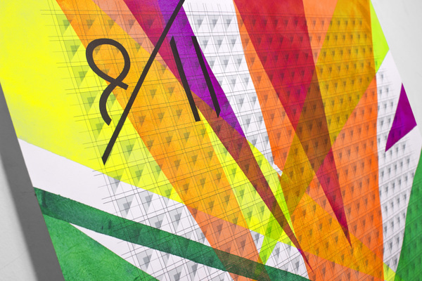Designeyland / Dizajnilend on Behance #design #color #paint #triangle #behance #handmade #poster #type
