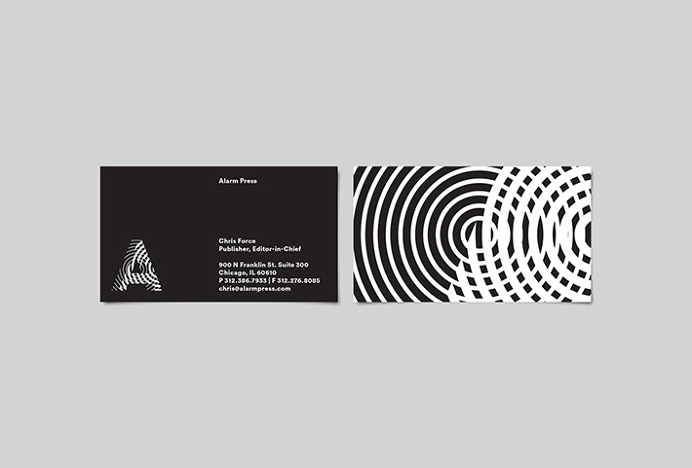 Alarm Press by Plural #vector #shapes #business card