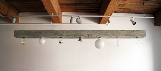 concrete chandelier [my light is heavier than yours] by seth ellsworth #lamp #concrete