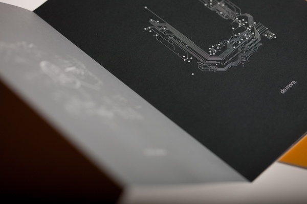 Compudyne Brochure on the Behance Network #technology #lines #brochure #typography