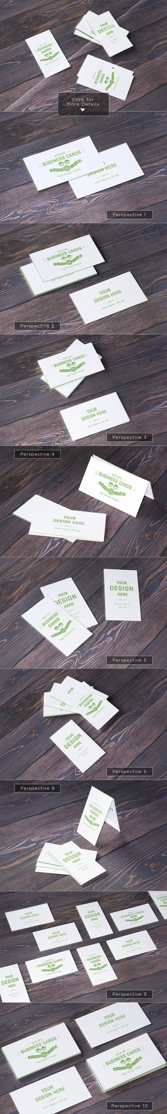 https://creativemarket.com/itembridge/235325-10-Realistic-Business-Card-Mock-ups You don't need any skill with Photoshop, just place your #dof #shadows #mock #business #photo #design #presentation #paper #up #realistic #template #cards