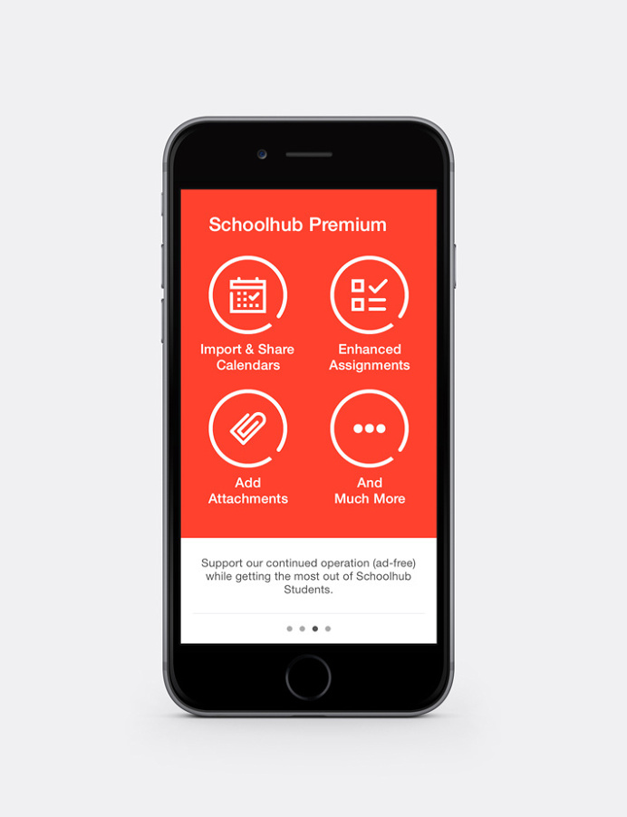 Schoolhub by Face #ui #ux #iphone #app