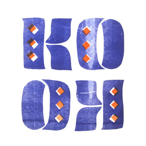 KooKnDesign from my recent T-shirt show. Get in touch for prints/Tees! #lettering #surf #blue #registration #typography