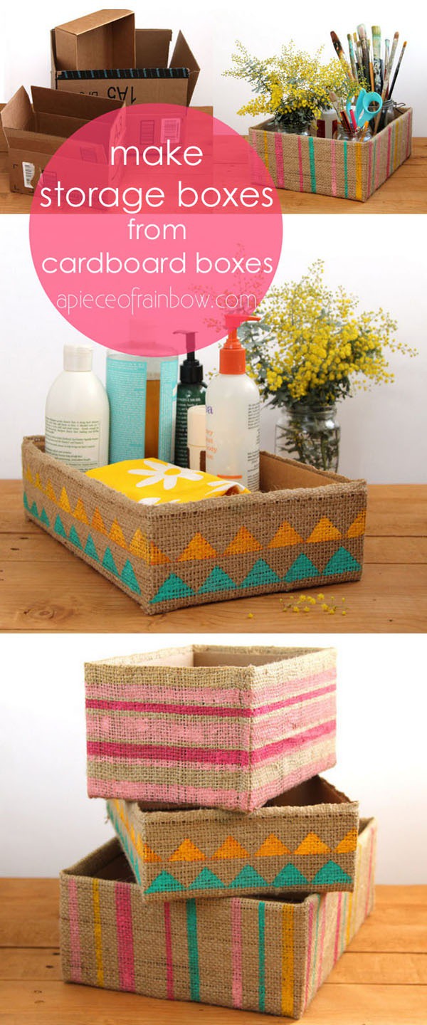 20 DIY Storage Box Ideas | Art and Design