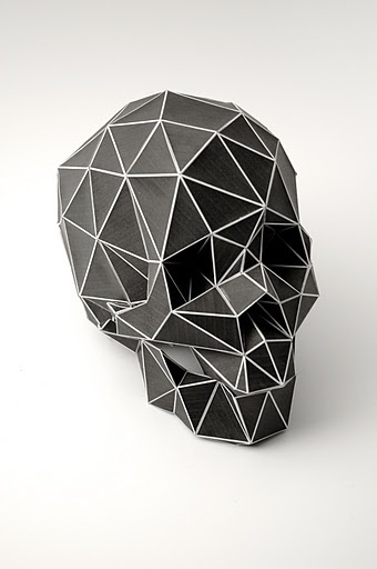 Planetary Folklore #skull #paper