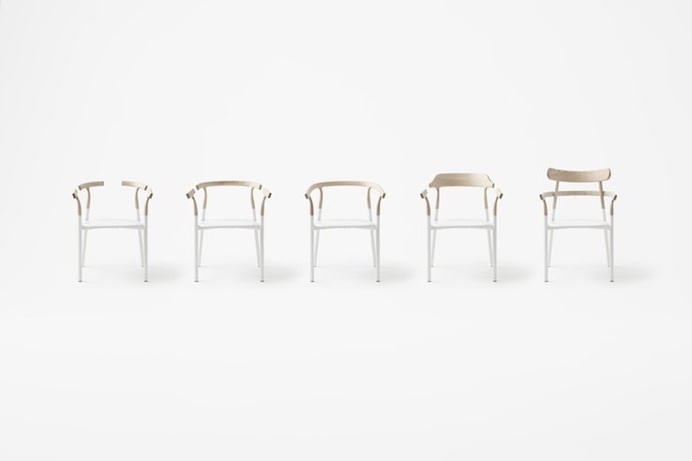 The Twig 4 Chair lets you change the back rest to your preference.