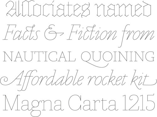 MarianPaul Barnes, Commercial Type #marian