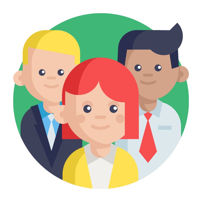 See more icon inspiration related to team, group, teamwork, leader, boss, leadership, women, networking, business and people on Flaticon.