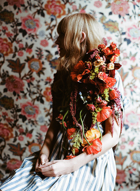 photo #woman #floral #photography #portrait #flowers