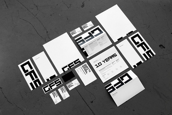 4: Ghetto Film School, New York, New York; Identity by Attack | 10 Inspiring Examples Of Small-Biz Branding | Co.Design: business + innovati #tape #color #black #identity #logo